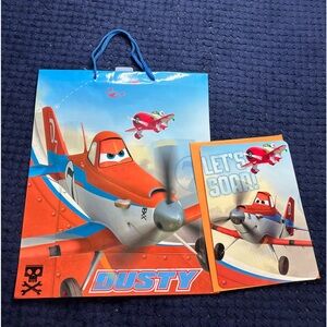 NWOT Disney Planes Gift Bag & Card Set✈️